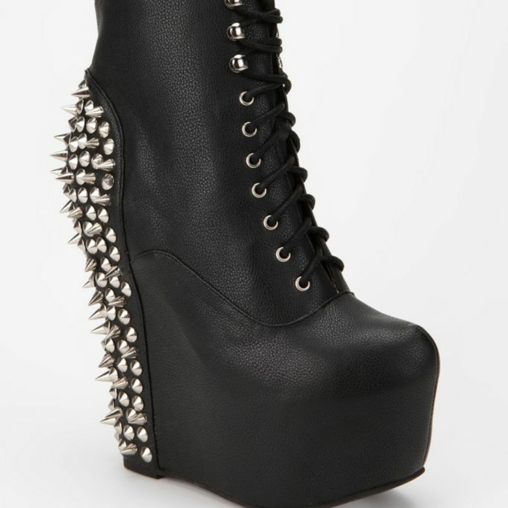 Jeffrey Campbell Damsel Spike Platform Boots
